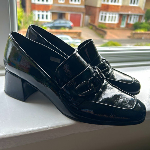 Russell bromley black patent - russell,
