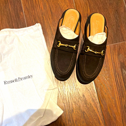 Russell bromley black suede - russell,