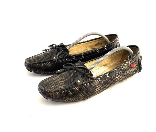 Womens black snakeskin - , russell