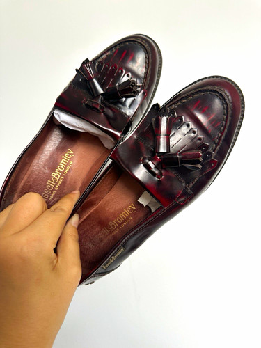 Russell bromley burgundy - &,