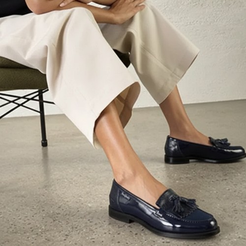 Russell bromley navy - &,