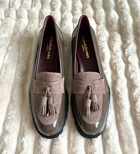 Russell bromley grey leather - russell,