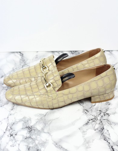 Russell bromley beige croc - bromley,